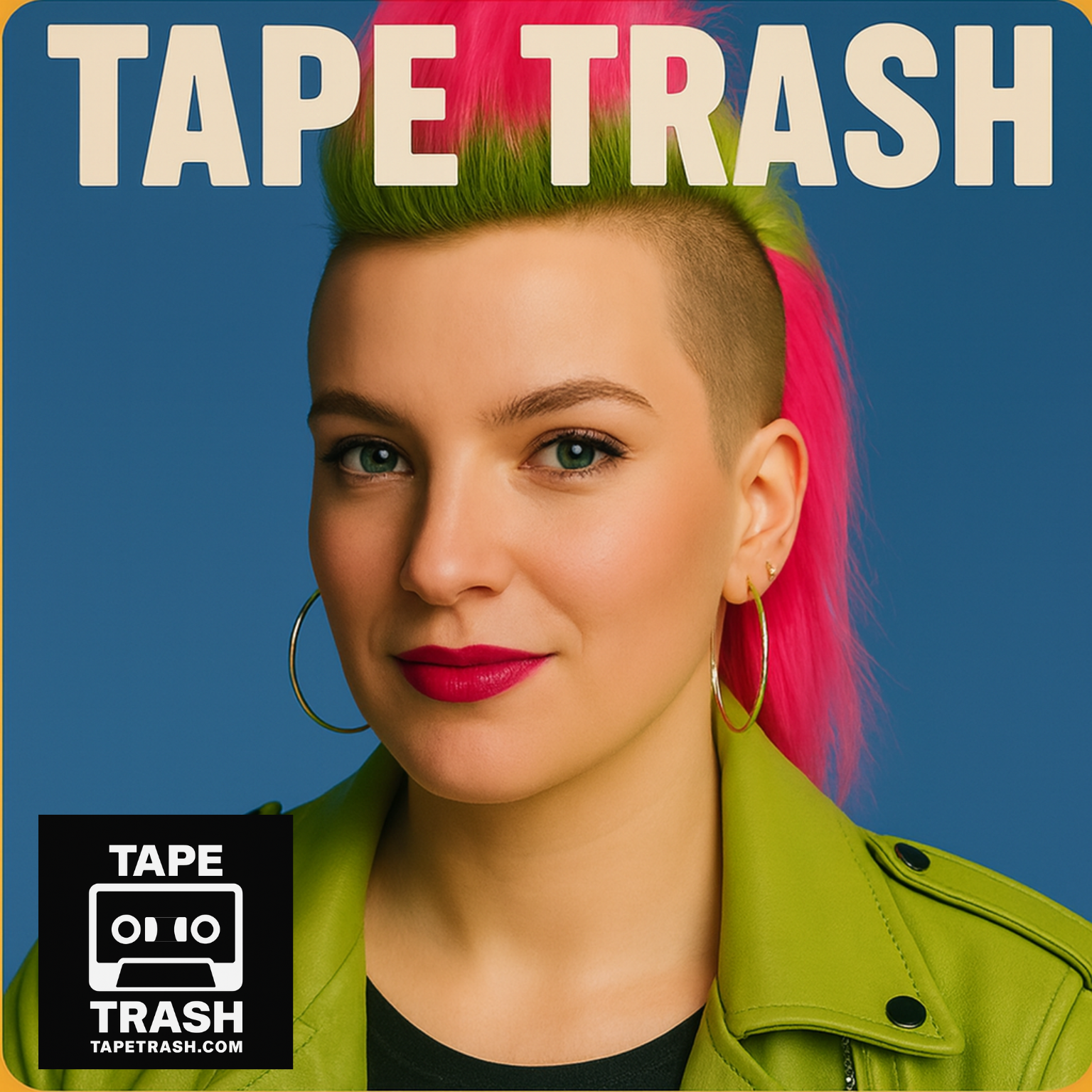 Tape Trash logo – eigen muziek op LP en vinyl